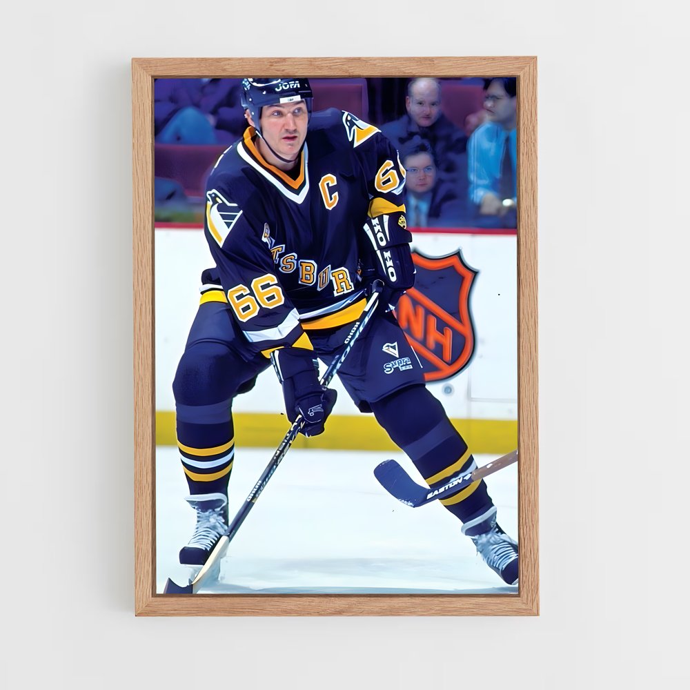 Poster Lemieux en Action – affiche Hockey sur glace (vue 4)
